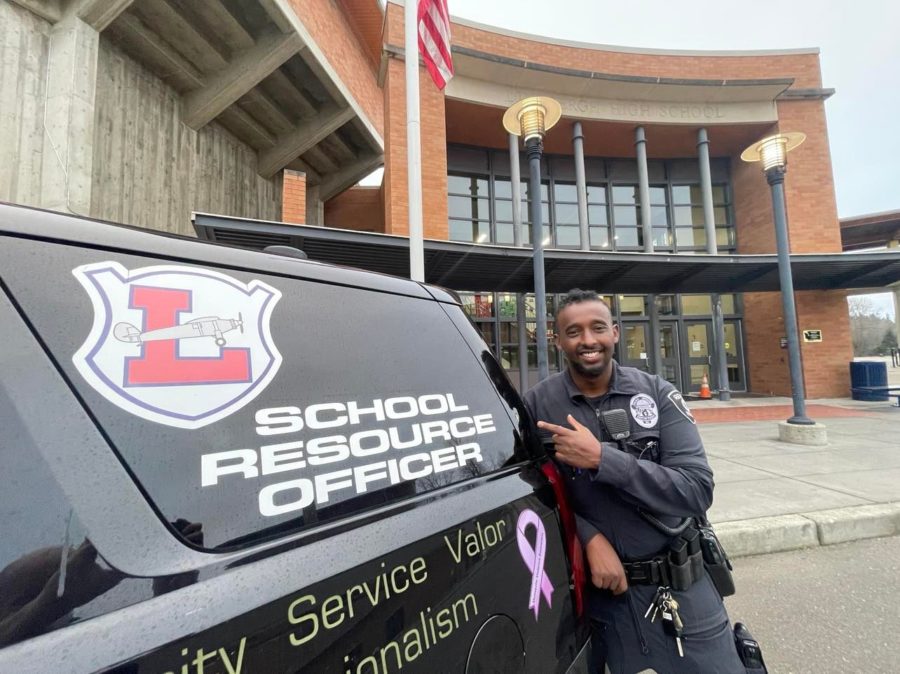 Renton Police Officer Yusuf Jibril is the schools newest School Resource Officer.