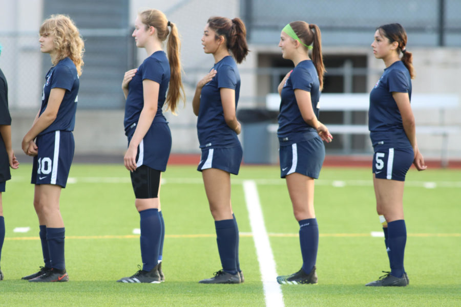 The Lindbergh girls soccer team finds themselves atop the KingCo 2A League standings after beating Sammamish 1-0. This could force another playoff game at the end of the regular season. The Eagles won that last year to win the league title.