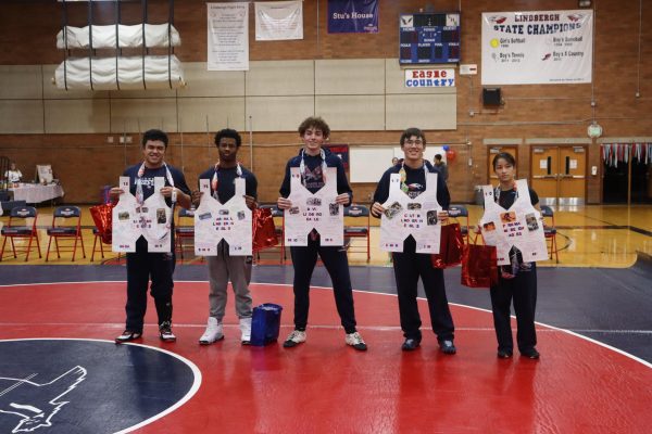 Wrestling senior night